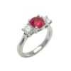 Adore ruby & diamonds engagement ring