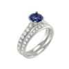 Affirmation 1.3 carat ceylon & eiamond engagement ring