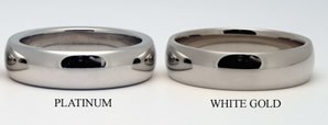 platinum vs white gold comparison