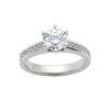 Desire (round) engagement ring