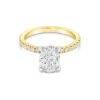 Anique 1.2ct oval diamond engagement ring