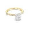 Anique 1.2ct oval diamond engagement ring